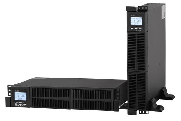 Джерело безперебійного живлення 2E OD1000RT, 1000VA/900W, RT2U, LCD, USB, 2xSchuko (2E-OD1000RT) [102989]