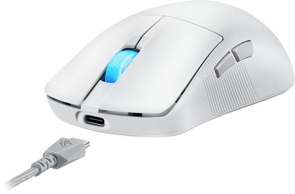 Миша бездротова Asus ROG Harpe Ace Aim Mini White (90MP03Z0-BMUA10) [606666]