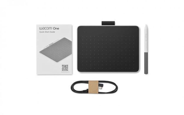 Графічний планшет Wacom One S Bluetooth (CTC4110WLW1B) [612911]