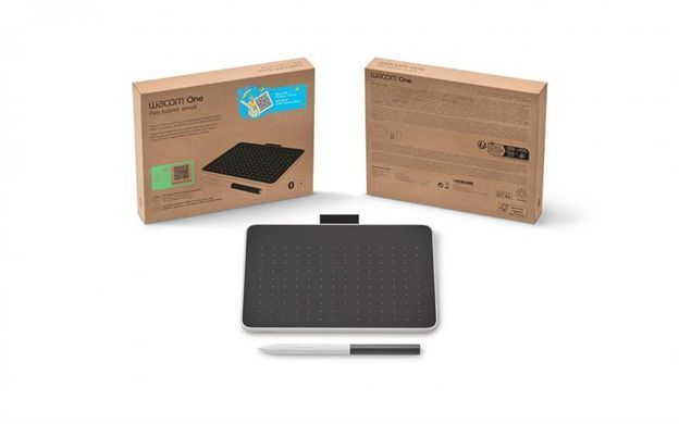 Графічний планшет Wacom One S Bluetooth (CTC4110WLW1B) [612911]
