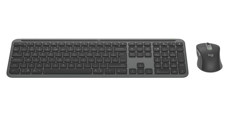 Комплект (клавіатура, миша) бездротовий Logitech Signature Slim Combo MK950 for Business Graphite (920-012508) [500498]