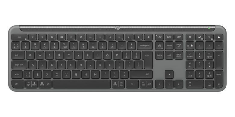 Комплект (клавіатура, миша) бездротовий Logitech Signature Slim Combo MK950 for Business Graphite (920-012508) [500498]