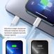 Кабель ColorWay Lightning + USB Type-C (M/M), 3.0 А, 1 м, Blue (CW-CBPDCL061-BL) [604167], фото 9