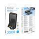 Зовнішній акумулятор BOROFONE BJ79A Clever power bank with 3 cables(20000mAh) Black (6941991121555) [806605], фото 2