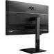 Монітор TFT 27" AOC, QHD, IPS, 120Hz, HDMI, DP, USB-C, RJ-45, USB-hub, HAS, Pivot, колонки, чорний (Q27P4CV) [405202], фото 7