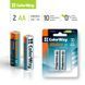 Батарейка AA/LR06 Лужна Power, СolorWay, BL (2шт.) (CW-BALR06-2BL) [404940], фото 2