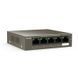Комутатор TENDA 4xFE PoE, 1xFE Uplink (TEF1105P-4-63W) [104882], фото 3