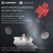 Клавіатура бездротова GamePro Asgard Drakkar Keychron Super Red Switch Black (MK305BK) [616474], фото 9