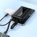 Зовнішній акумулятор HOCO J162A Full power 22.5W+PD20W fully compatible power bank with two cables(20000mAh) Black (6942007663083) [806398], фото 9