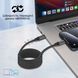 Кабель Promate Springy USB Type-C - USB Type-C (M/M), 3 A, 60 W, 1.2 м, Black (springy.black) [604303], фото 2