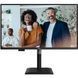 Монітор TFT 27" AOC, QHD, IPS, 120Hz, HDMI, DP, USB-C, RJ-45, USB-hub, HAS, Pivot, колонки, чорний (Q27P4CV) [405202], фото 1