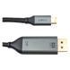 Кабель Cabletime USB Type-C - DisplayPort (M/M), 4K, Ultra HD, 1.8м, V1.2, Black (CA913305) [604358], фото 1