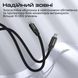 Кабель Promate Springy USB Type-C - USB Type-C (M/M), 3 A, 60 W, 1.2 м, Black (springy.black) [604303], фото 4