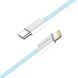 Кабель ColorWay Lightning + USB Type-C (M/M), 3.0 А, 1 м, Blue (CW-CBPDCL061-BL) [604167], фото 12