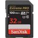 Карта пам'яті SanDisk SD 32GB C10 UHS-I U3 R100/W90MB/s Extreme Pro V30 (SDSDXXO-032G-GN4IN) [110037], фото 1
