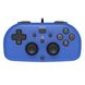 Hori Геймпад проводной Mini Gamepad для PS4, Blue (4961818028395)