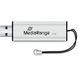 Флеш-накопичувач USB3.0 64GB MediaRange Black/Silver (MR917) [607302], фото 3