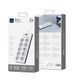 Мережевий подовжувач WIWU 14 in 1 20W GaN Power Strip 2C+2A+10AC Wi-S008 EU (2 m) White (6977703656268) [806492], фото 2