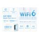 Розширювач покриття WiFi TP-LINK AX1800, 1хGE, MESH (RE600X) [104448], фото 6