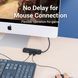 USB-хаб Vention USB-C to USB 3.0*3/RJ45/Micro-B HUB 0.15M Black ABS Type (TGPBB) [802757], фото 5