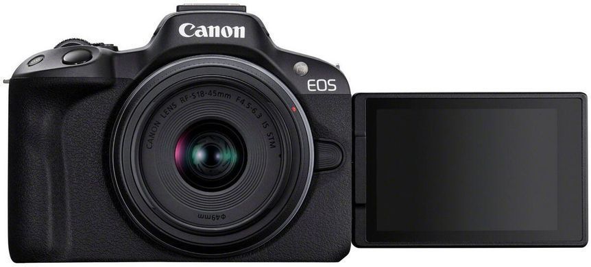 Цифр. фотокамера Canon EOS R50 + RF-S 18-45 IS STM Black (5811C033) [107592]
