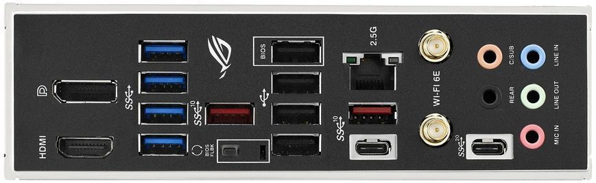 Материнcька плата ASUS ROG STRIX B650E-F GAMING WIFI sAM5 B650 4xDDR5 M.2 HDMI DP Wi-Fi BT ATX (90MB1BQ0-M0EAY0) [109098]