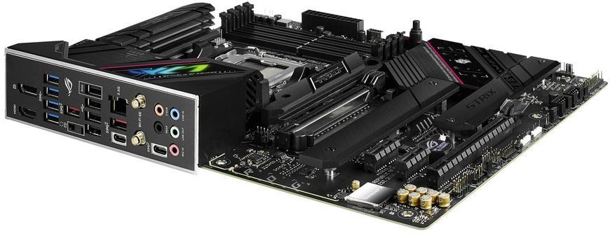 Материнcька плата ASUS ROG STRIX B650E-F GAMING WIFI sAM5 B650 4xDDR5 M.2 HDMI DP Wi-Fi BT ATX (90MB1BQ0-M0EAY0) [109098]