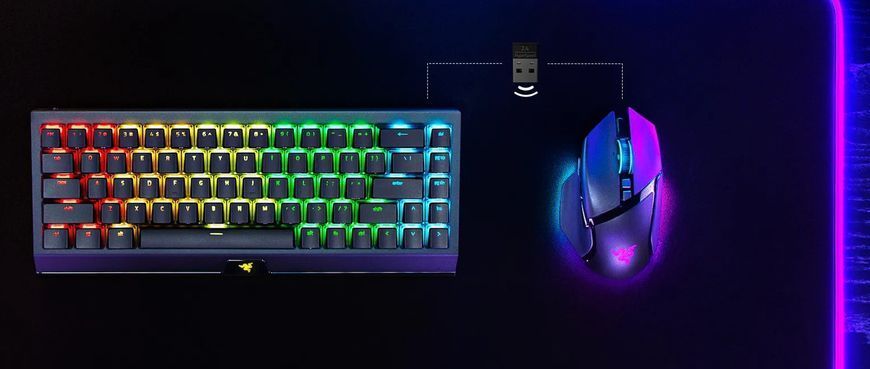 Миша Razer Basilisk V3 Pro 35K, RGB, USB-A/WL/BT, Phantom White Ed. (RZ01-05240400-R3G1) [113995]