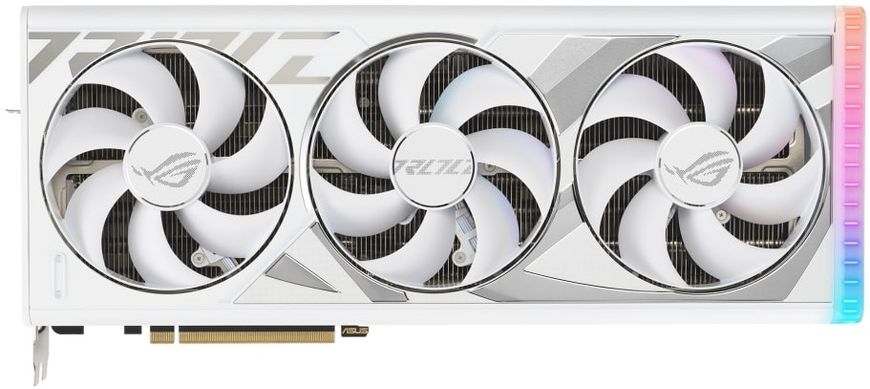 Відеокарта ASUS GeForce RTX 4090 24GB GDDR6X STRIX OC GAMING білий ROG-STRIX-RTX4090-O24G-WHITE (90YV0ID2-M0NA00)