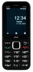 2E Мобільний телефон E240 2020 2SIM Black