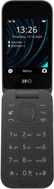 Мобільний телефон HMD 2660 Flip Black (HMD 2660 4G FLIP DS Black) [600372]