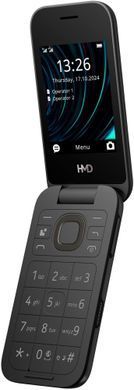 Мобільний телефон HMD 2660 Flip Black (HMD 2660 4G FLIP DS Black) [600372]