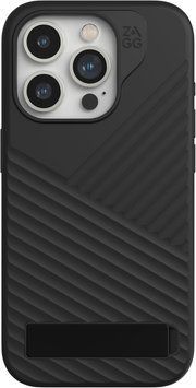 Чохол-накладка Zagg Gear4 Denali Snap with MagSafe w/ Kickstand для Apple iPhone 15 Pro Black (702312348 / 702312718) [616303]