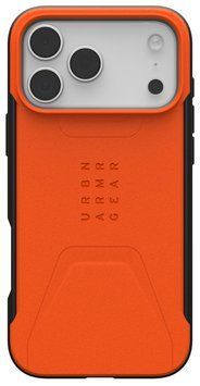 Чохол UAG для iPhone 17 Pro Max, Civilian MagSafe, Orange (114546119797) [112201]