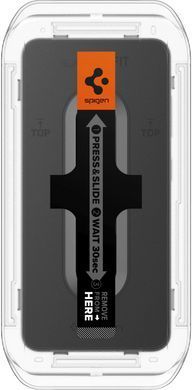 Скло Spigen для Samsung Galaxy S24/S25, tR EZ Fit HD, (2 Pack) (AGL07440) [103123]