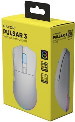 Миша бездротова Hator Pulsar 3 Wireless White (HTM631) [612489]