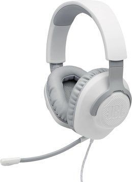 Гарнітура JBL QUANTUM 100 White (JBLQUANTUM100WHT) [201196]
