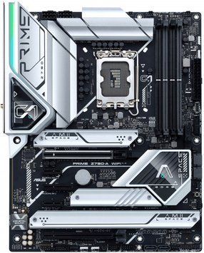 Материнcька плата ASUS PRIME Z790-A WIFI s1700 Z790 4xDDR5 M.2 HDMI DP Wi-Fi BT ATX білий (90MB1CS0-M1EAY0) [109481]