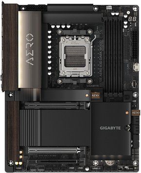 Материнська плата GIGABYTE X870E AERO X3D DK WOOD sAM5 X870 4xDDR5 M.2 Wi-Fi BT HDMI ATX (X870E_AERO_X_DK_WOOD) [115366]