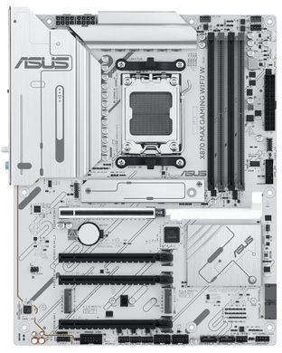 Материнська плата Asus hite Socket AM5 (X870 MAX GAMING WIFI7 W) [612644]