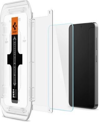 Скло Spigen для Samsung Galaxy S24/S25, tR EZ Fit HD, (2 Pack) (AGL07440) [103123]