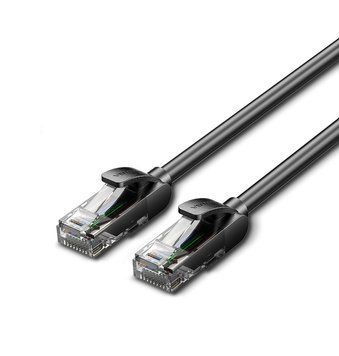 Мережевий кабель Vention Cat5e UTP Ethernet Patch Cable 1.5M Black (IABBG) [803225]
