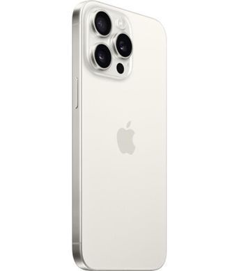 Смартфон Apple iPhone 15 Pro 256GB e-Sim White Titanium (Відновлений / Близький до ідеального) (2AMTQT3) [615459]
