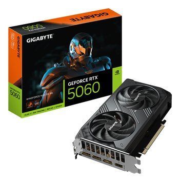 Відеокарта PCIE16 RTX5060 8GB GDDR7 GIGABYTE (GV-N5060WF2MAX OC-8GD) [502589]