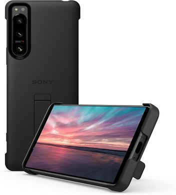 Чохол-накладка Sony Style Cover with Stand для Sony Xperia 5 IV Black (XQZ-CBCQ/BGENG) [615274]