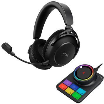 Гарнітура ігрова HyperX Cloud Alpha 2 WL/BT/mini-jack/USB-A/USB-C, 0.5м/1.5м, чорний (AJ5C7AA) [111603]