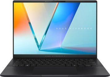 Ноутбук ASUS Vivobook S 14 M5406KA-SF149 14" FHD OLED, AMD AI 5 340, 16GB, F512GB, UMA, NoOS, Чорний (90NB15W3-M008F0) [111700]
