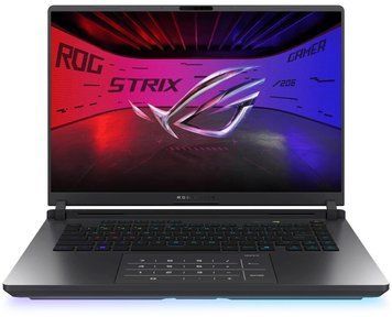 Ноутбук ASUS ROG Strix G16 G615LW-S5204 16" WQXGA IPS, Intel Ultra 9 275HX, 32GB, F1TB, NVD5080-16, noOS, Сірий (90NR0LG1-M00A80) [114608]