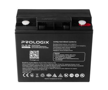 Акумуляторна батарея Prologix 12V 18AH AGM (PL12-18) [615352]