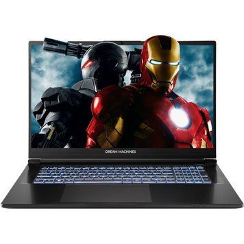 Ноутбук Dream Machines 17.3&rdquo; QHD 165Hz, 300n/i7-14700HX/16 GB/SSD 1TB/RTX5060/GLAN/DOS (RG5060-17UA31) [405916]
